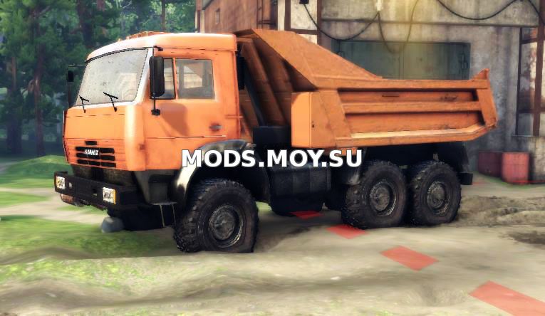 КАМАЗ 6x6 для Spin Tires 2014