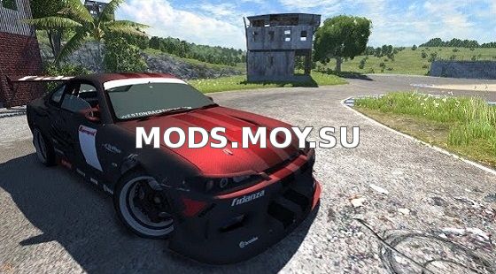 Тюнингованный Nissan Silvia для BeamNG Drive