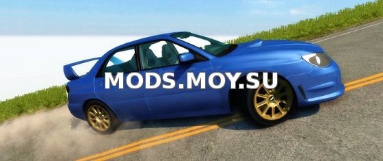 Subaru WRX STI для BeamNG Drive
