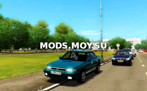 SUBARU LEGACY RS 1990 для 3D Инструктор