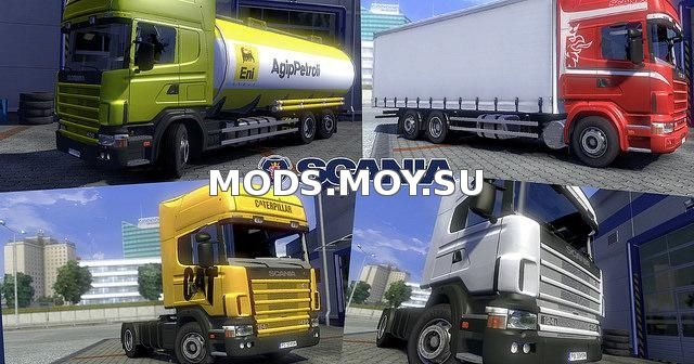 SCANIA 4 V1.6.1 для ETS2