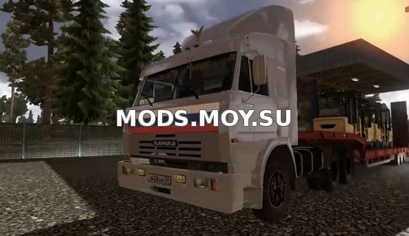 КАМАЗ 54115 из Дальнобойщиков для ETS 2