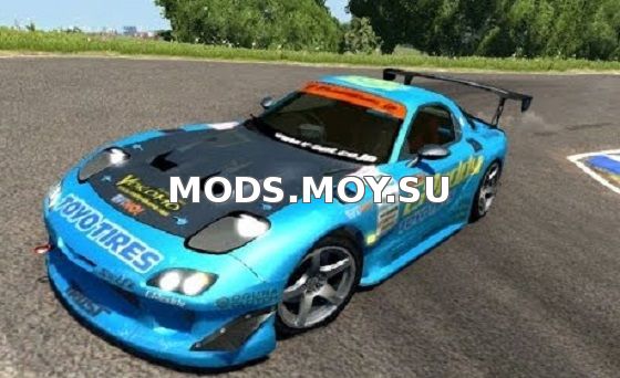 Mazda RX7 Drift для BeamNG Drive