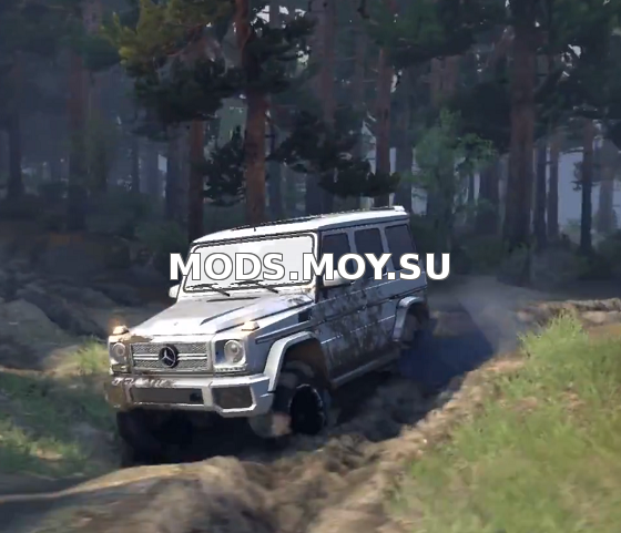 Gelandewagen G65 для SPIN TIRES