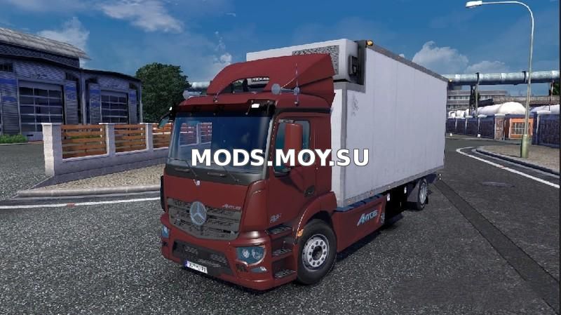 MERCEDES ANTOS TANDEM для ETS 2