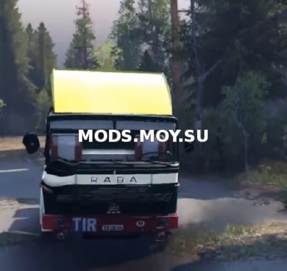 Raba MAN для SPIN TIRES 2014
