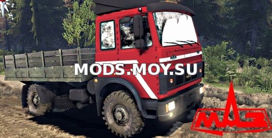 MAZ-54322 v1.0 для Spin Tires 2014