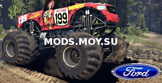 Pastrana Monster v1.0 для Spin Tires 2014
