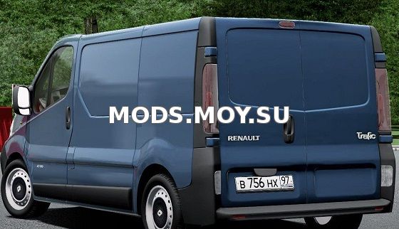 Микроавтобус Renault Trafic Cargo для 3D Инструктор