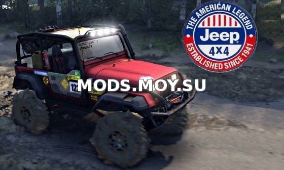 Jeep Wrangler v1.0 для Spin Tires 2014