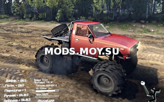 Toyota Hilux Truggy v0.9.9 для Spin Tires 2014