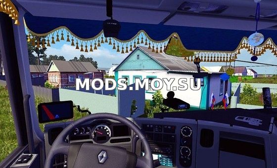Новый Интерьер салона Renault для ETS 2