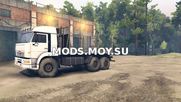 Камаз 65221 Final для Spin Tires
